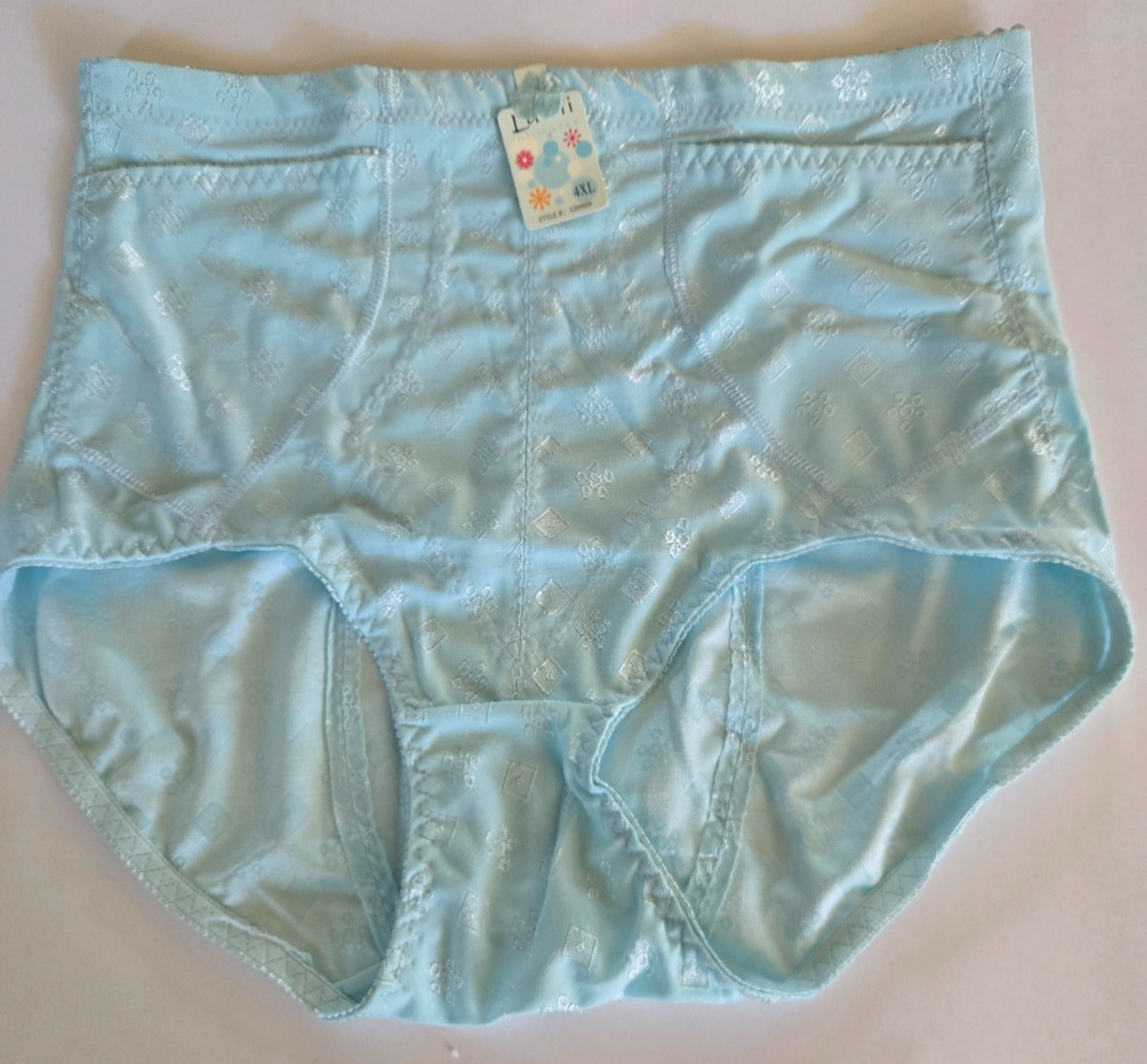 3NWT LUCII WOMENS 2POCKET POLYESTER TRAVEL BRIEF PANTY GIRDLE BOTTOM SUPPORT 4XL