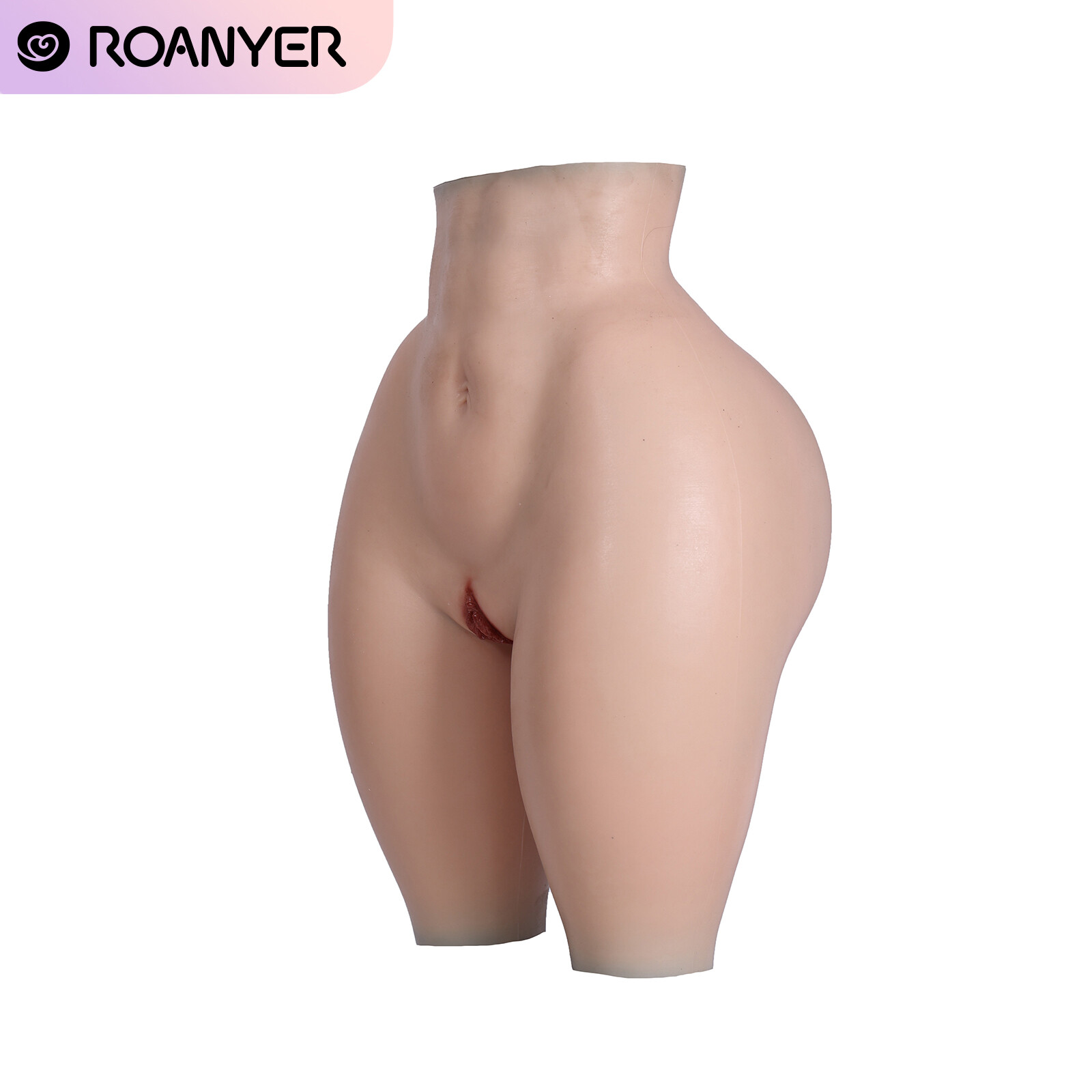 Roanyer Upgraded Super Strong Hip Pants Cotton Filler Buttock Lifter for Cosplay