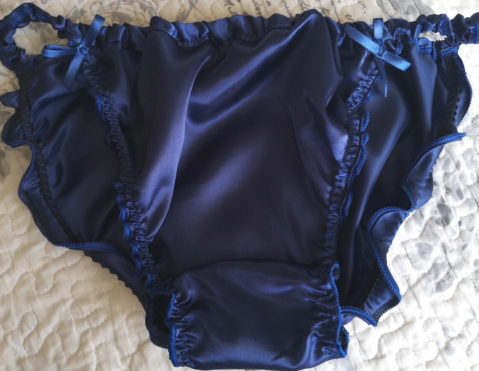 🌸MADE TO ORDER* SATIN Tanga style “SISSY “Knickers any size..any colour🌸