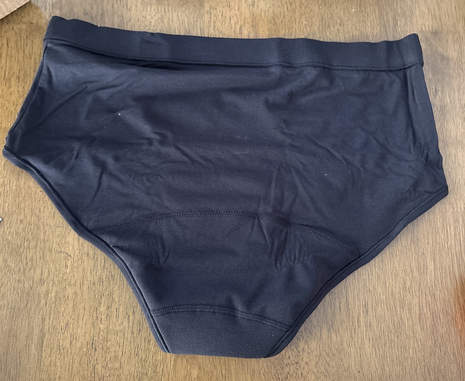 Thinx for All All Day Absorbency Leakproof Period Underwear Hi-Waist Black 2X