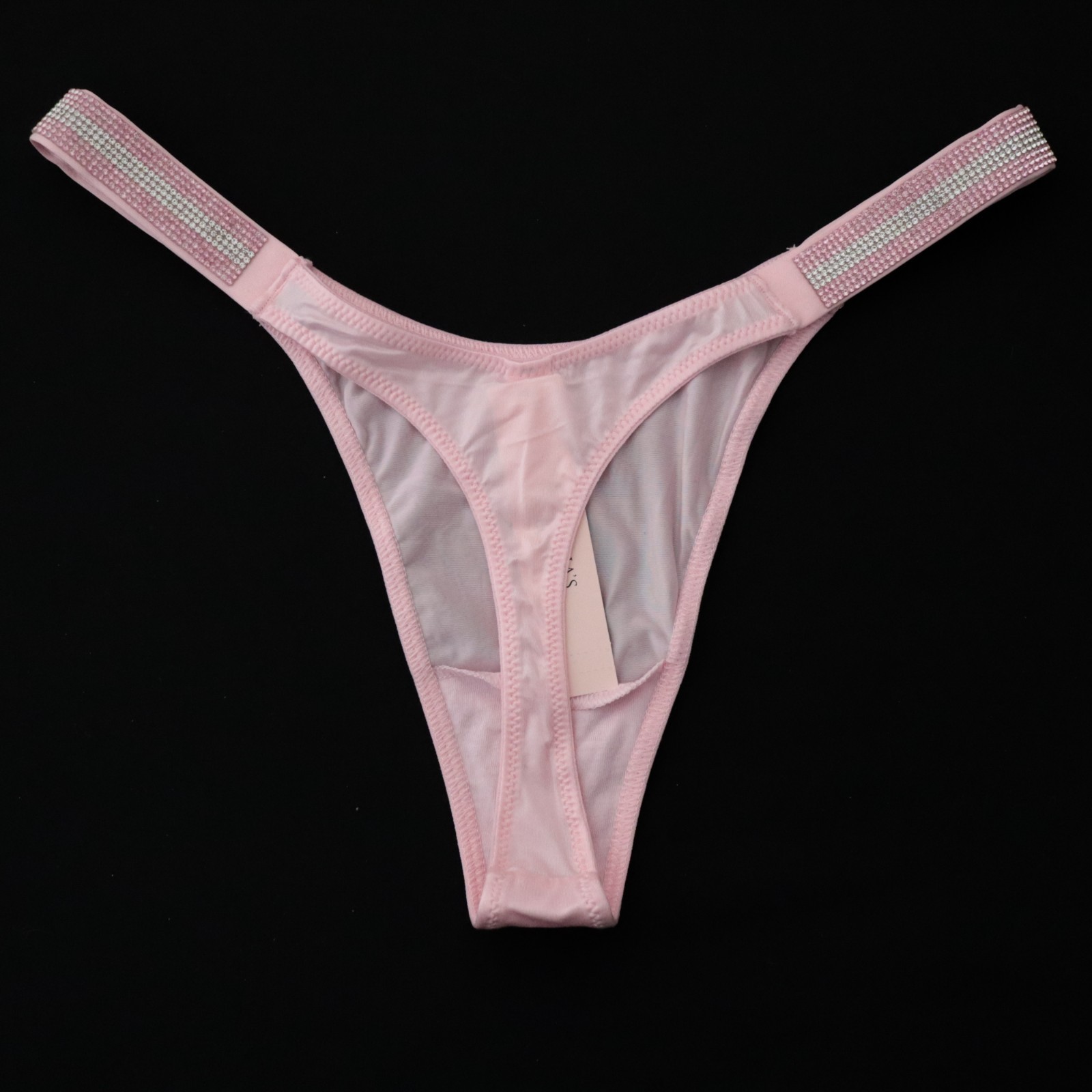 Victoria’s Secret Very Sexy Satin Logo Shine Strap Thong Panty XS S M L XL