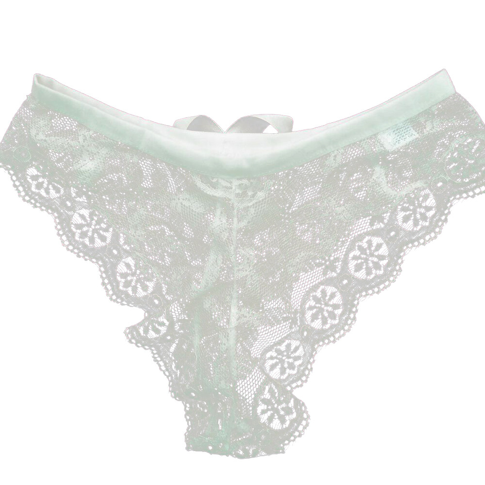 Lady Lace Thong G-string Panties Sexy Cotton Knickers Briefs Lingerie Underwear~