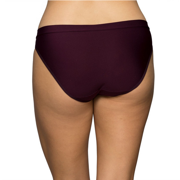 Vanity Fair Bikini Panties 7 / L Beyond Comfort Violet Bright White 2 Pair NEW