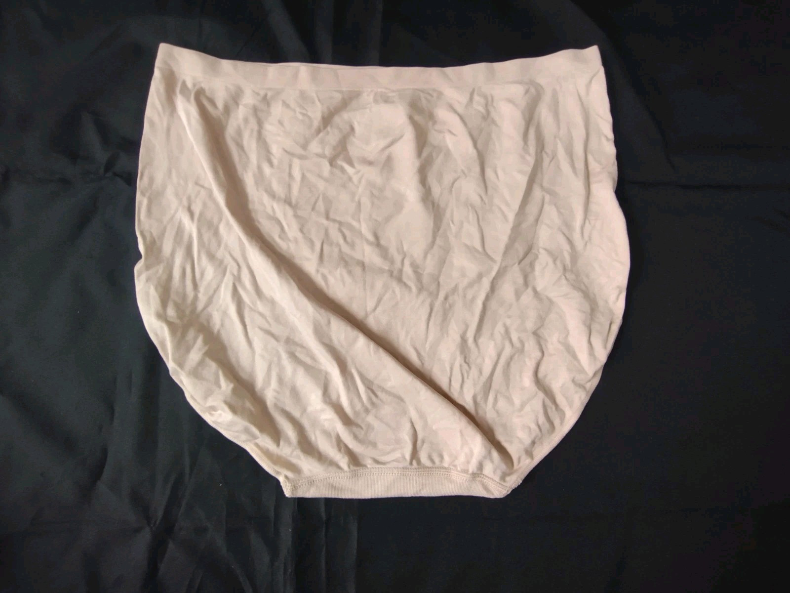 Ellen Tracy ladies’ brief stretch panty-NWOT-Sz XXL/9-taupe-nylon/spandex