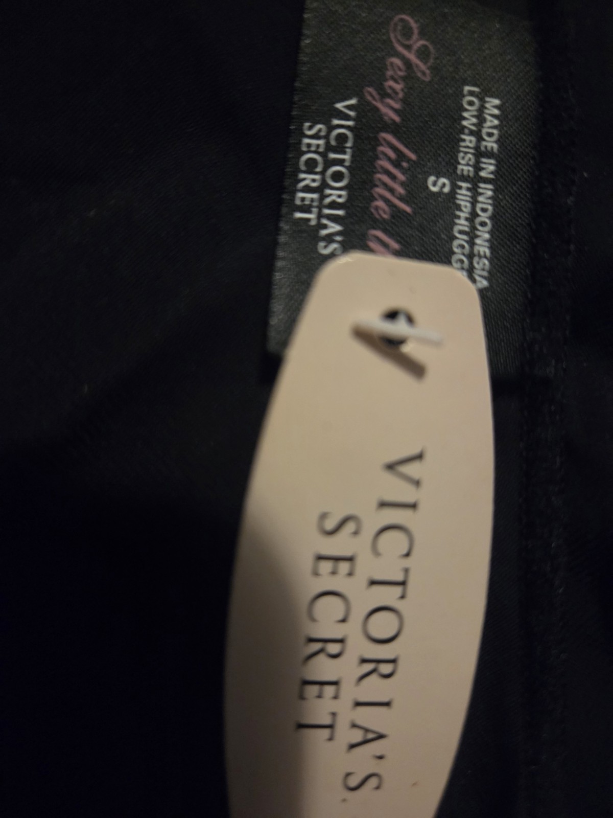 Vtg 2006 Victoria’s Secret Sexy Little Things Rhinestone Heart Hiphugger Panty