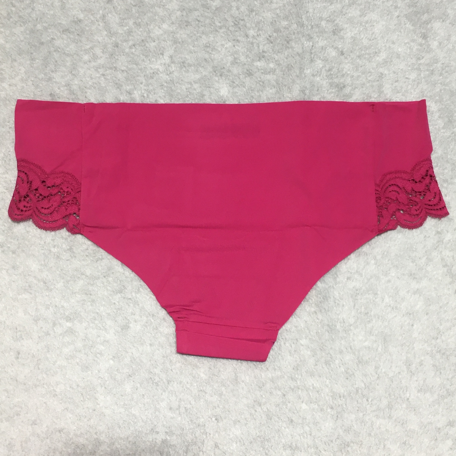 Auden Women’s 3 pack Hipster Underwear XL Lace Accents Pink Peach Brown
