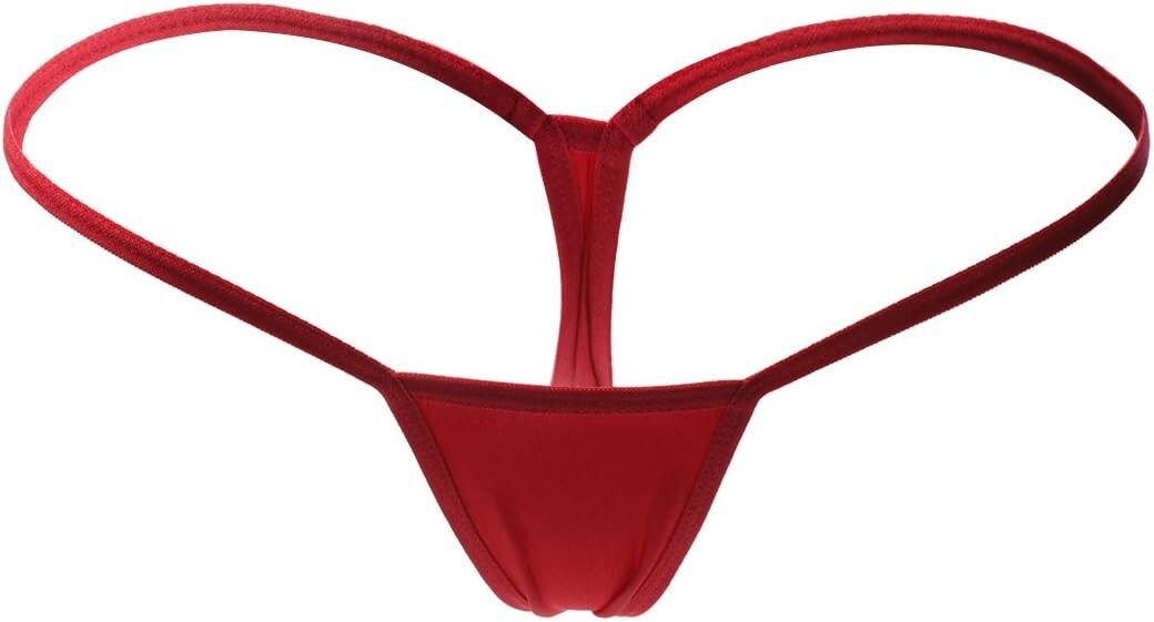 Stylish Women’s Low Rise G-String Panty with Minimal Coverage – 1 or 5 Pack