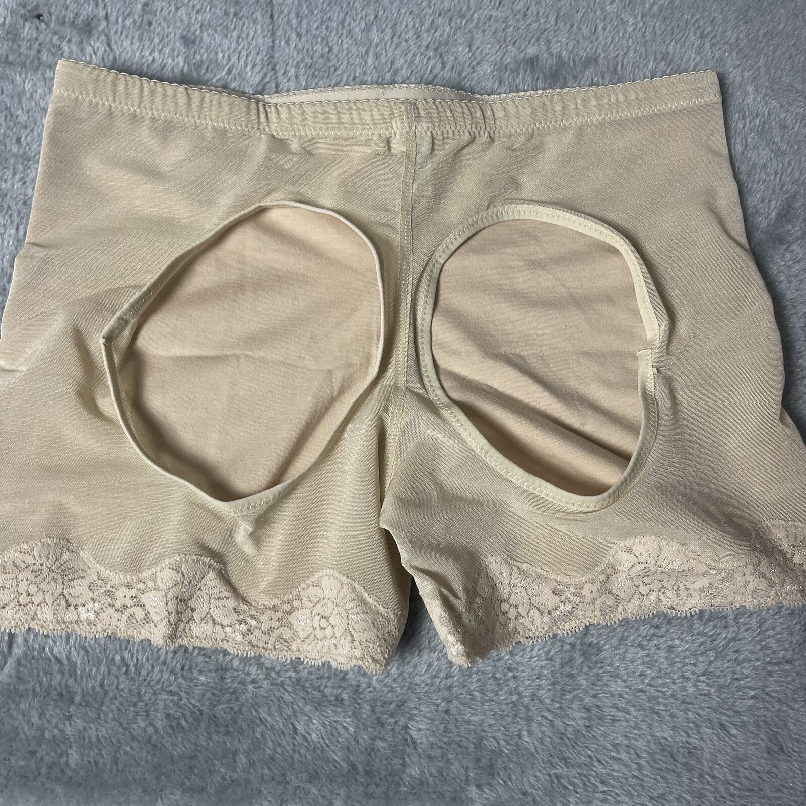 Rubii Shapewear Butt Lifter Boy Short Panty Shaper Butt Lift Trimmer Nude 2XL