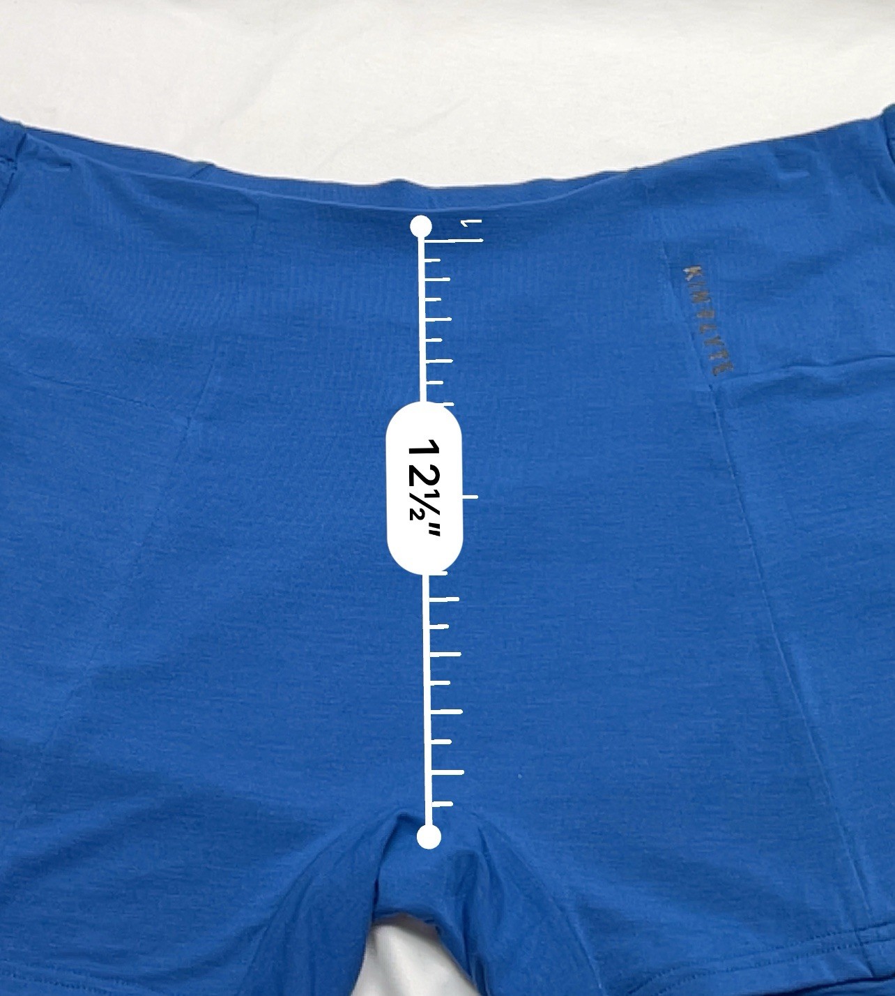 Kinflyte Boy Shorts Underwear Max Support Royal Blue 4XL Modal Cotton Blend NWOT