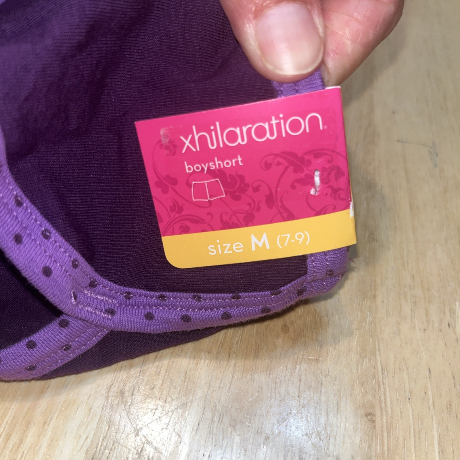 Xhilaration Panties Set Of 7 Size M NWT 2 Thongs 5 Boy Shorts 2008
