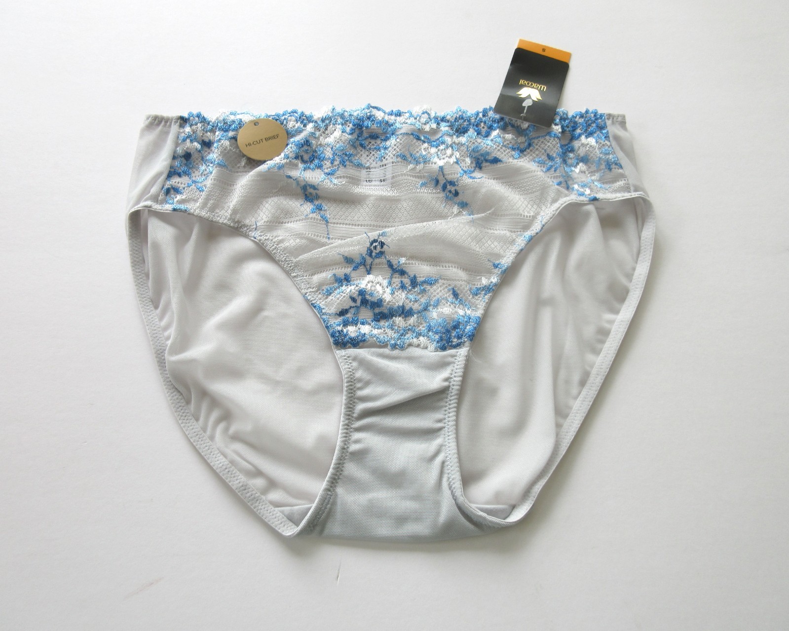 Wacoal Embrace Lace Hi Cut Brief Panty 841191 S, L, XL, XXL MSRP $27.00 NWT