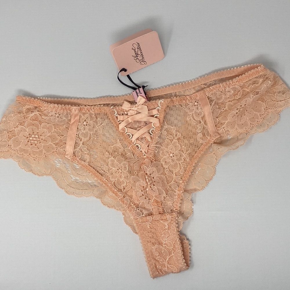 Agent Provocateur Peachy Brief AP3 Medium NWT