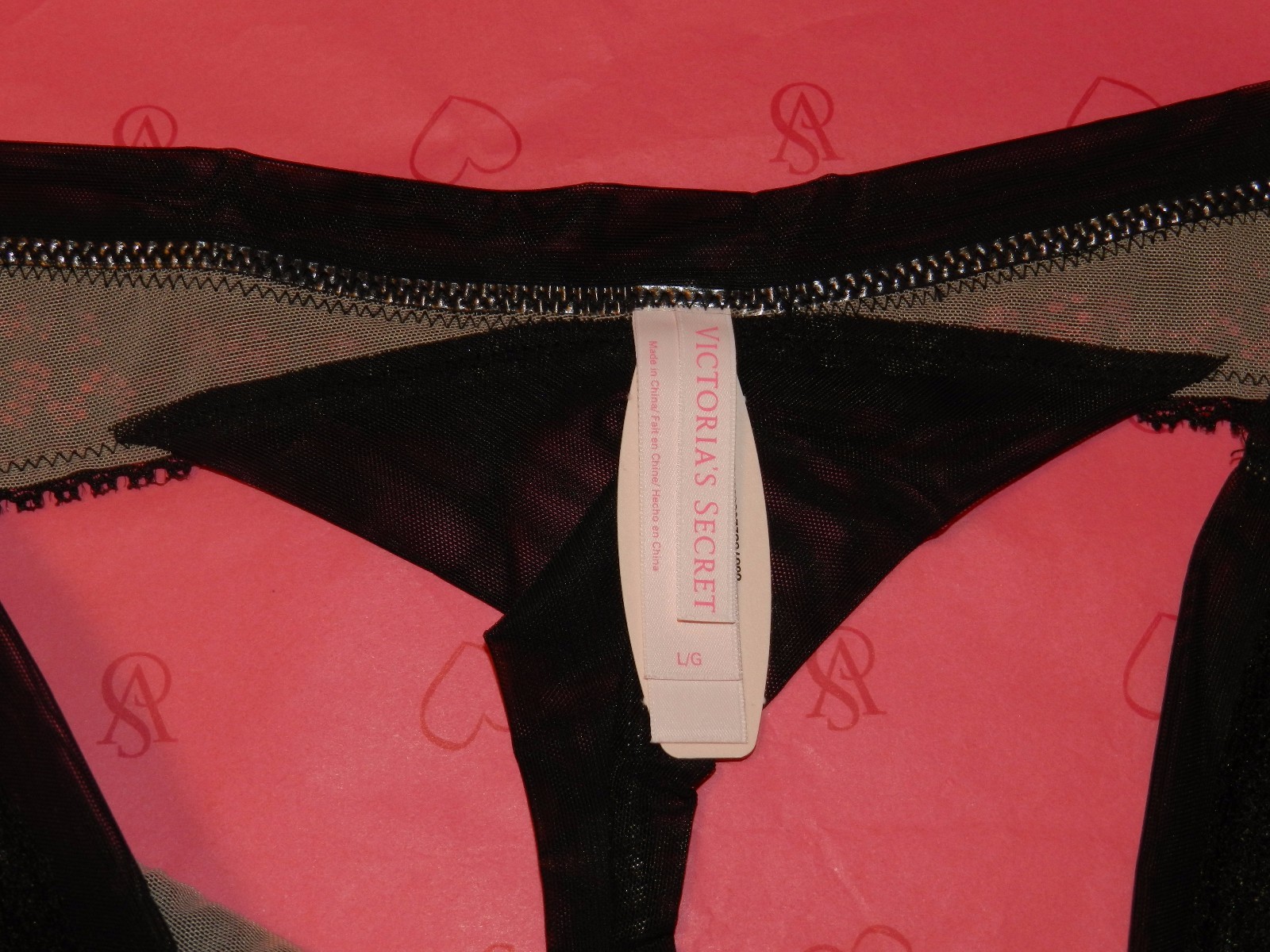 Victorias Secret Underwear Very Sexy Thong Panty Size Large NWT Birthday Gift