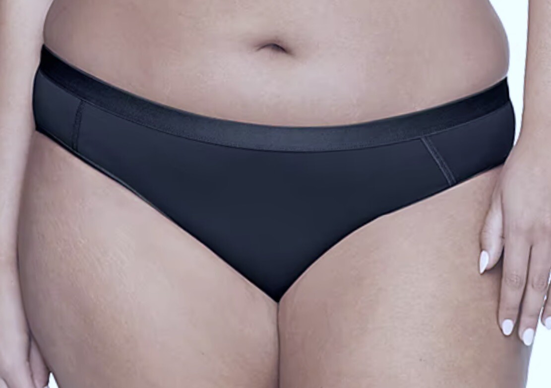 WARNERS Easy Does It Modal Dark Blue Bikini Panty NEW Womens Sz XL 8 2XL 9