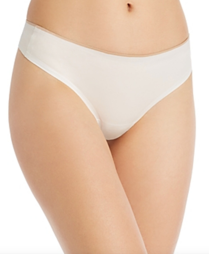 Jason Wu Womens Star White Bemis Basics Thong L37255 Size XL