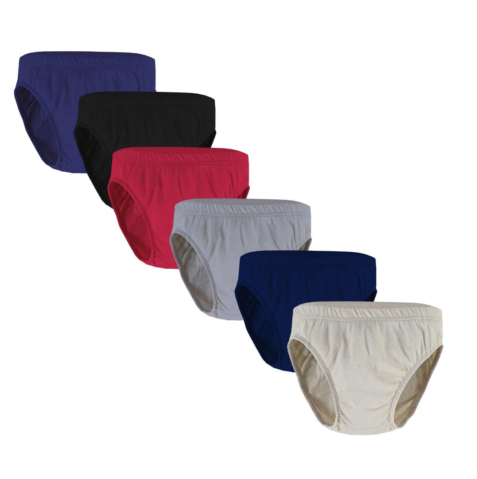 1-12 Pack Premium 100% Cotton Ladies Girls Boxer Shorts Bikini Briefs Underwear
