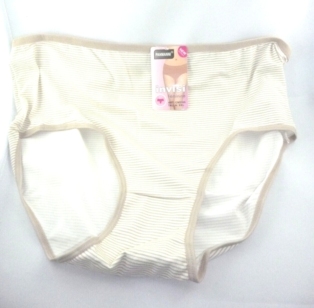 Ladies Bikini Briefs 3 Pack, Cotton, 2XL
