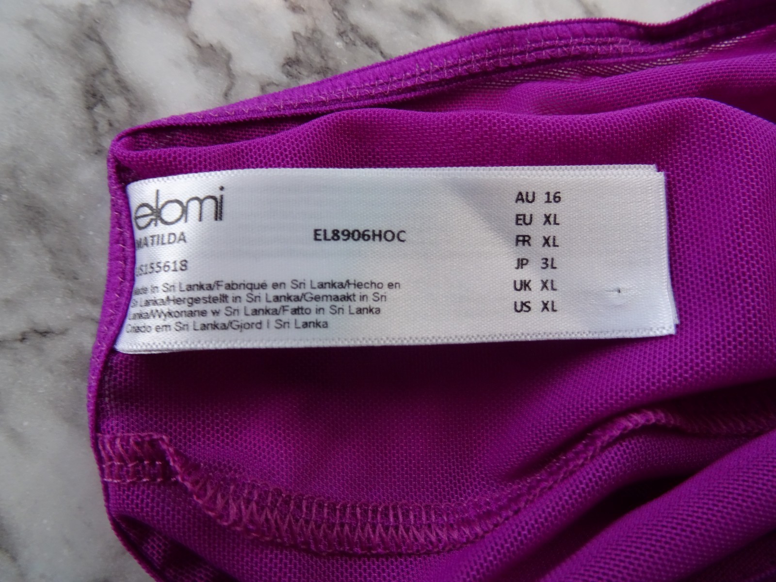 Elomi 8906# Matilda Full Brief 1-Pack Panties US Size XL