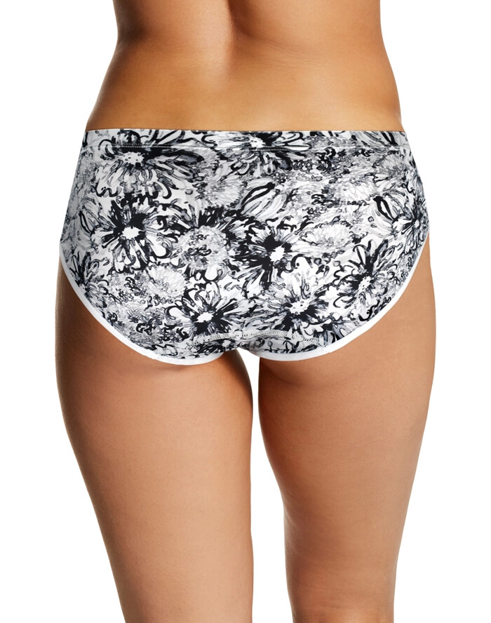 Barely There by Maidenform Invisible Look Marker Floral Print Bikini Size 8/XL