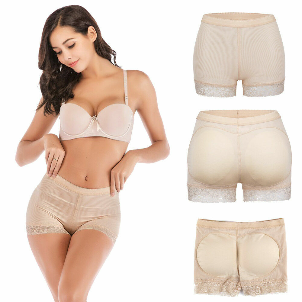 Butt Lifter Panty With Pads Seamless Women Booty Enhancer Padded Shorts Shaper