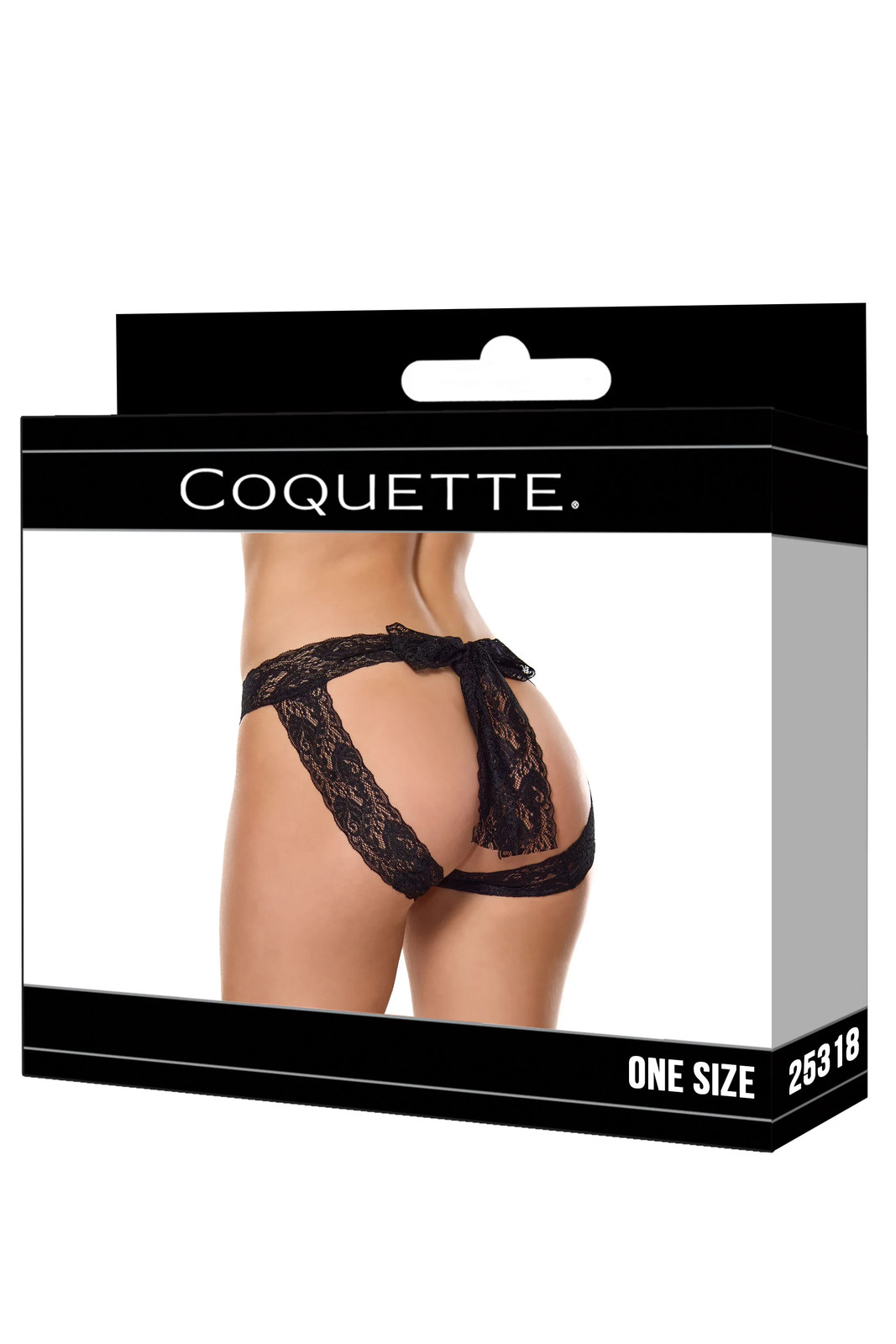 Coquette – 25318 – Panty – BLACK