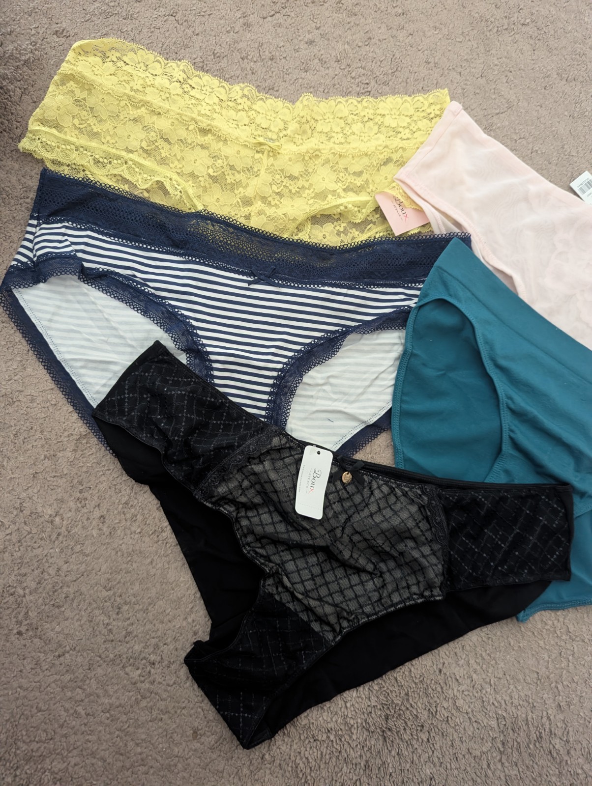 5 X BOUX AVENUE ASSORTED BRIEFS SHORTS SIZE UK 14 NEW RRP £52 BARGAIN