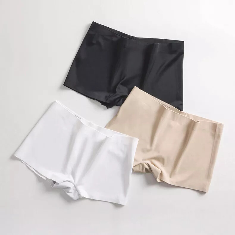 4 Packs Lot Women’s Sexy Seamless Boyshorts Boxer Shorts Panties Hip 32”-37”