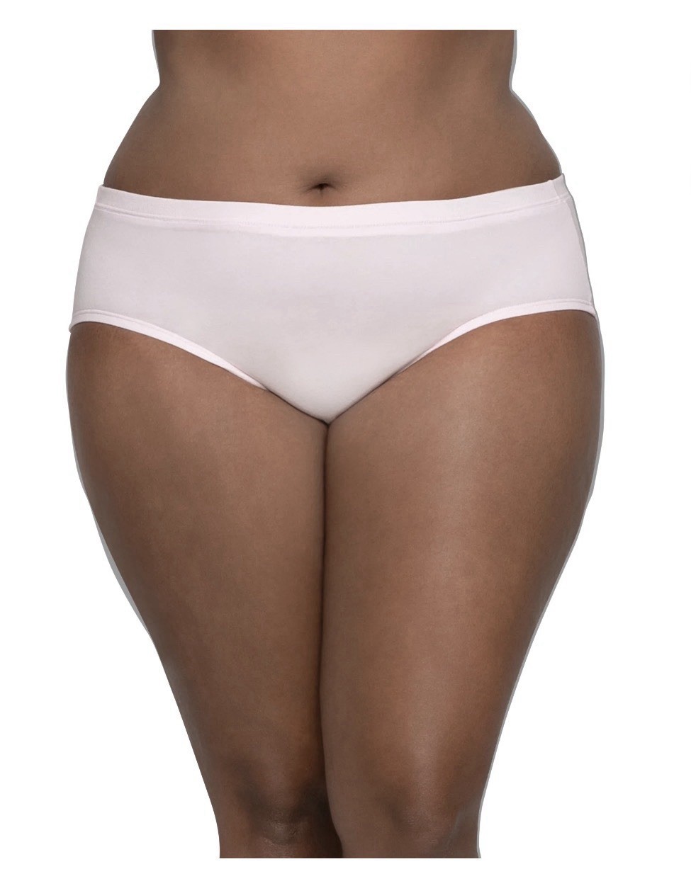 6-Pack FIT FOR ME Women’s Plus Size 12/4X Cotton Stretch Mesh Briefs Breathable