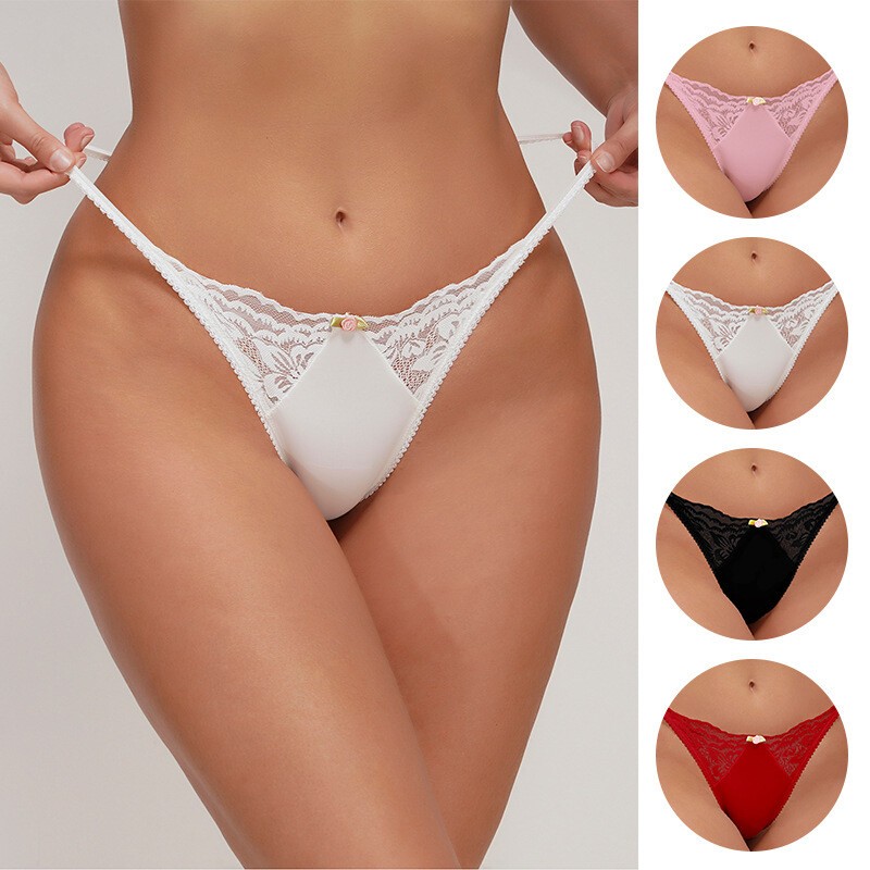 Women’s Sexy Lace Panties Briefs Underwear Lingerie Knickers Thongs G-String US