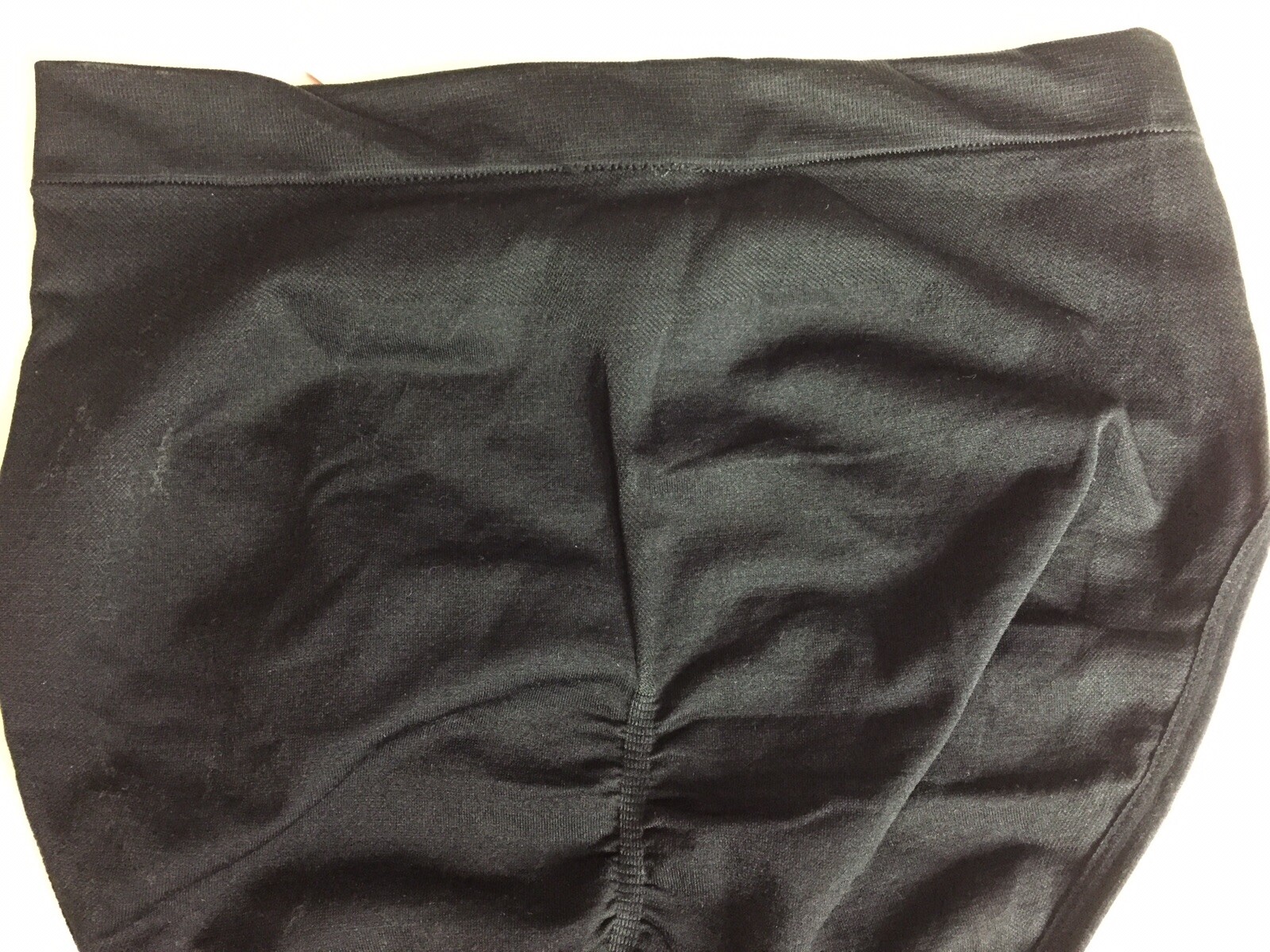 Ya Di Na Shapeware Panties Black Full Coverage Seamless Bottom Couture Sz M Flaw