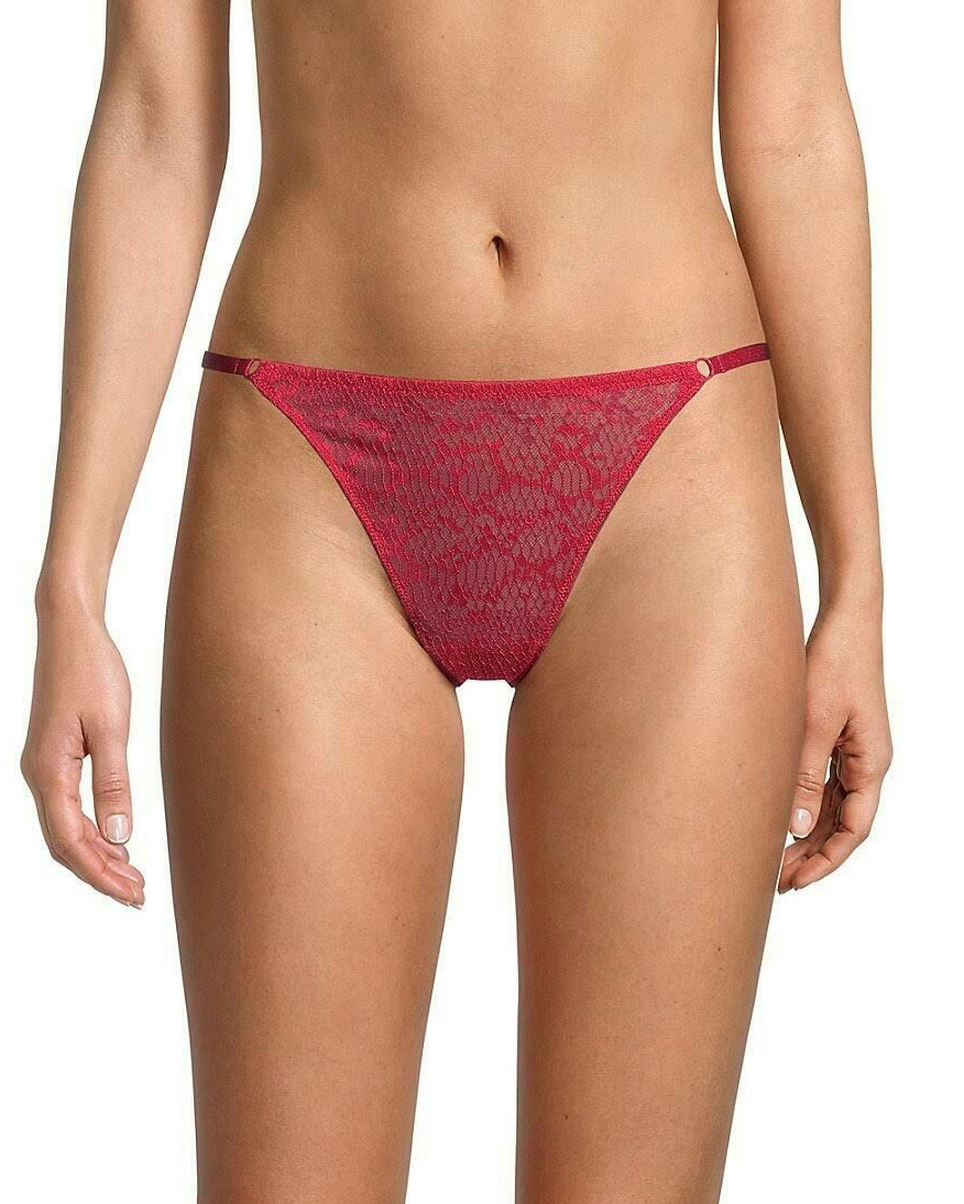 Free People Tameeka H/W Undie Small Berry Electric Red New