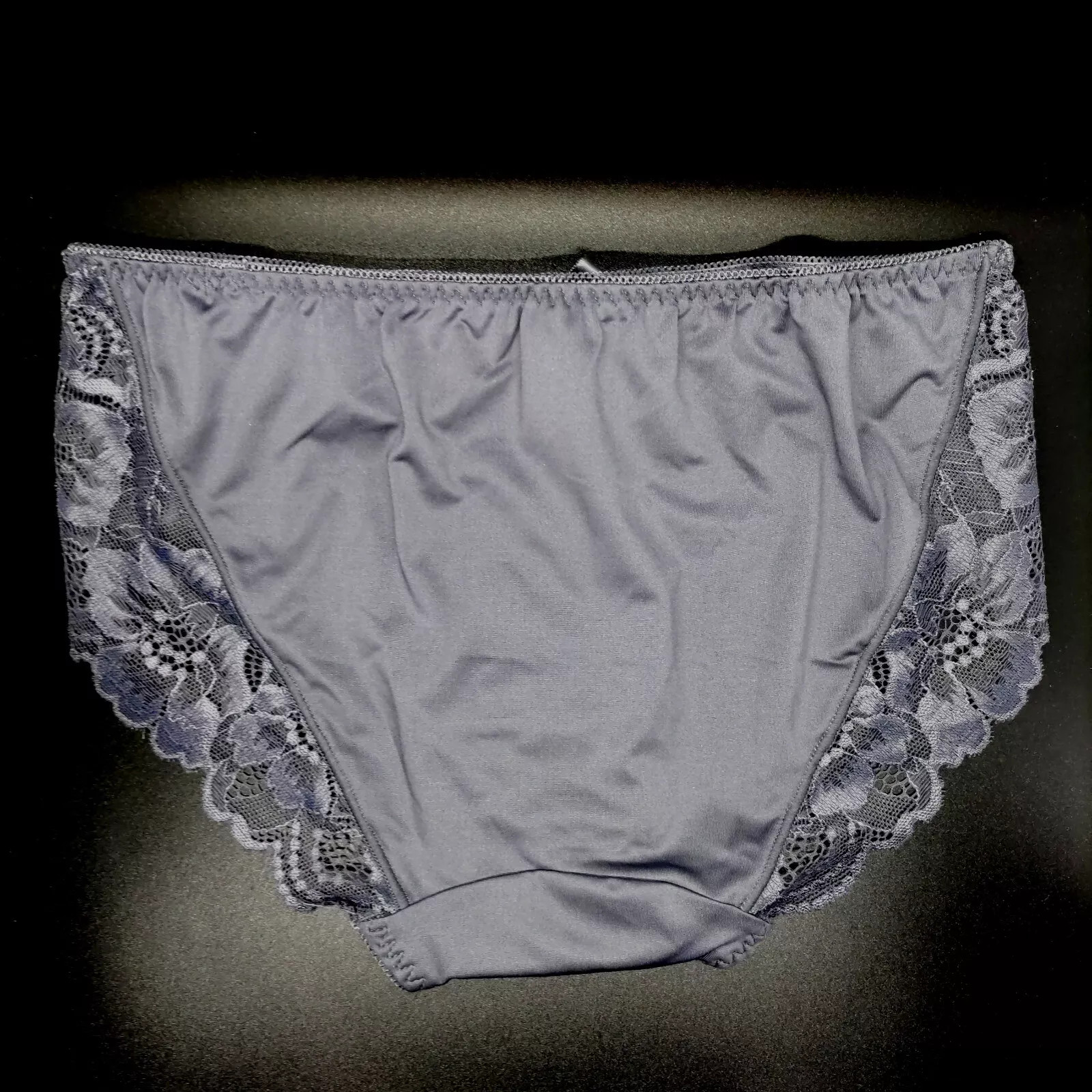 US SIZE L SHINY NYLON TRICOT PANTIES from Japan