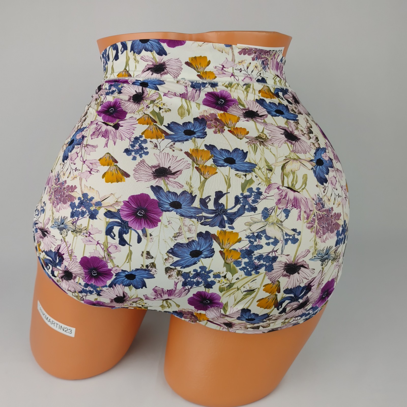 LANE BRYANT CACIQUE COMFORT BLISS FULL BRIEF PLUS PANTY 18/20 IVORY PINK FLORAL