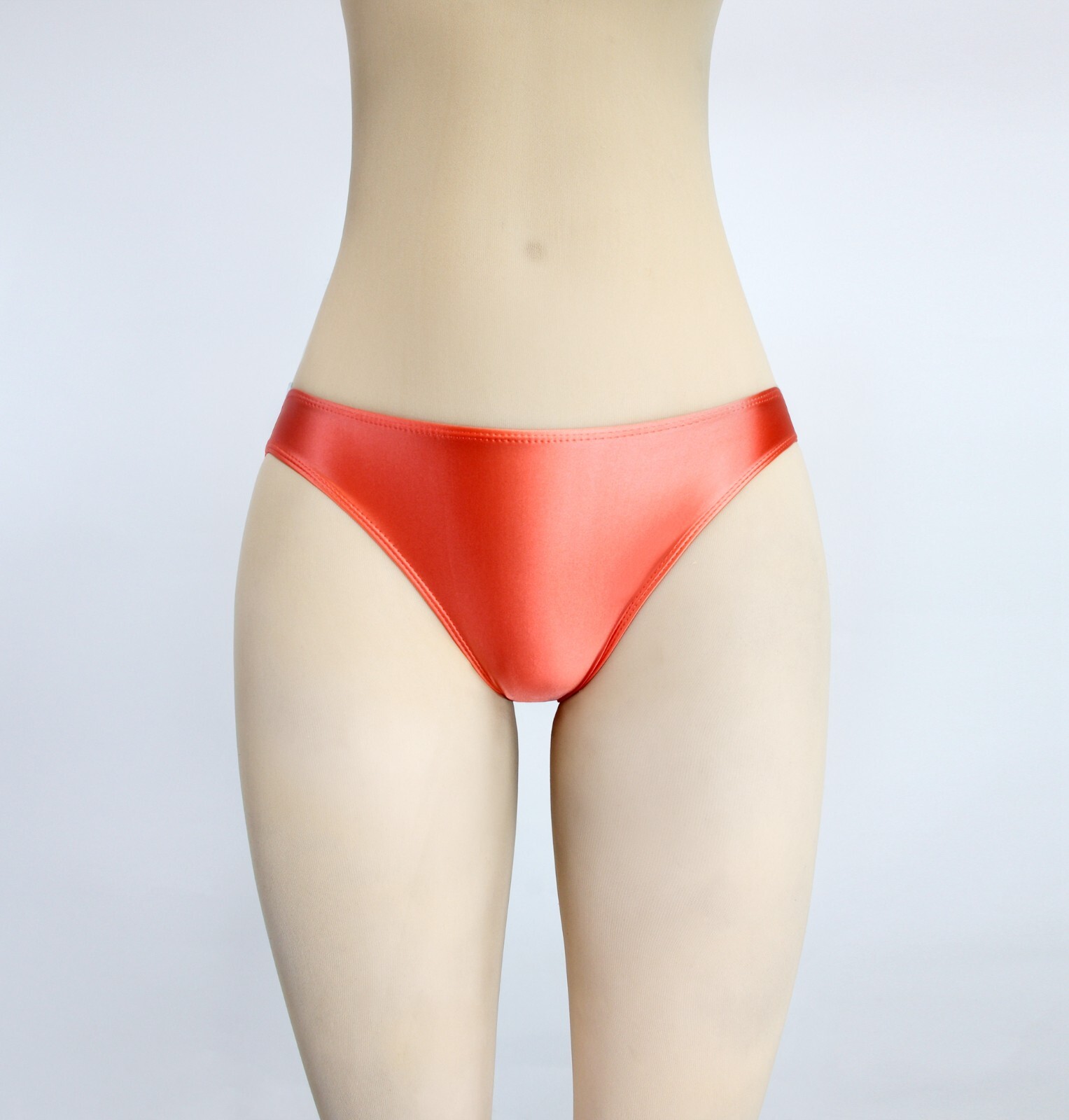 Women’s Sexy Smooth Glitter Panties Underwear Low Waist Briefs Opaque Underpants
