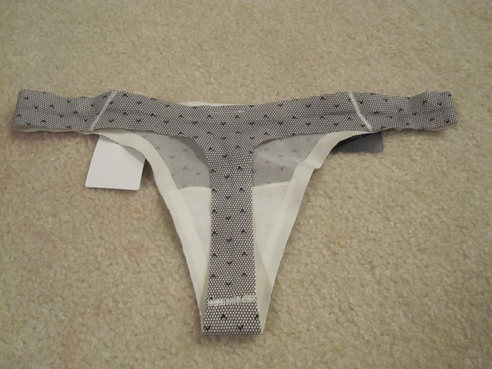 Maidenform ladies panties comfort devotion thong size 5 S new style# 40149