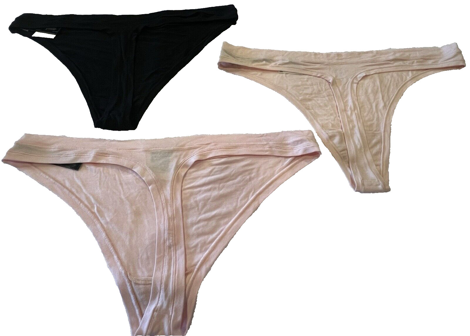 Alfani Ultra Soft Mix-and-Match Thong Underwear, Set of 3, See Colors, XXL New