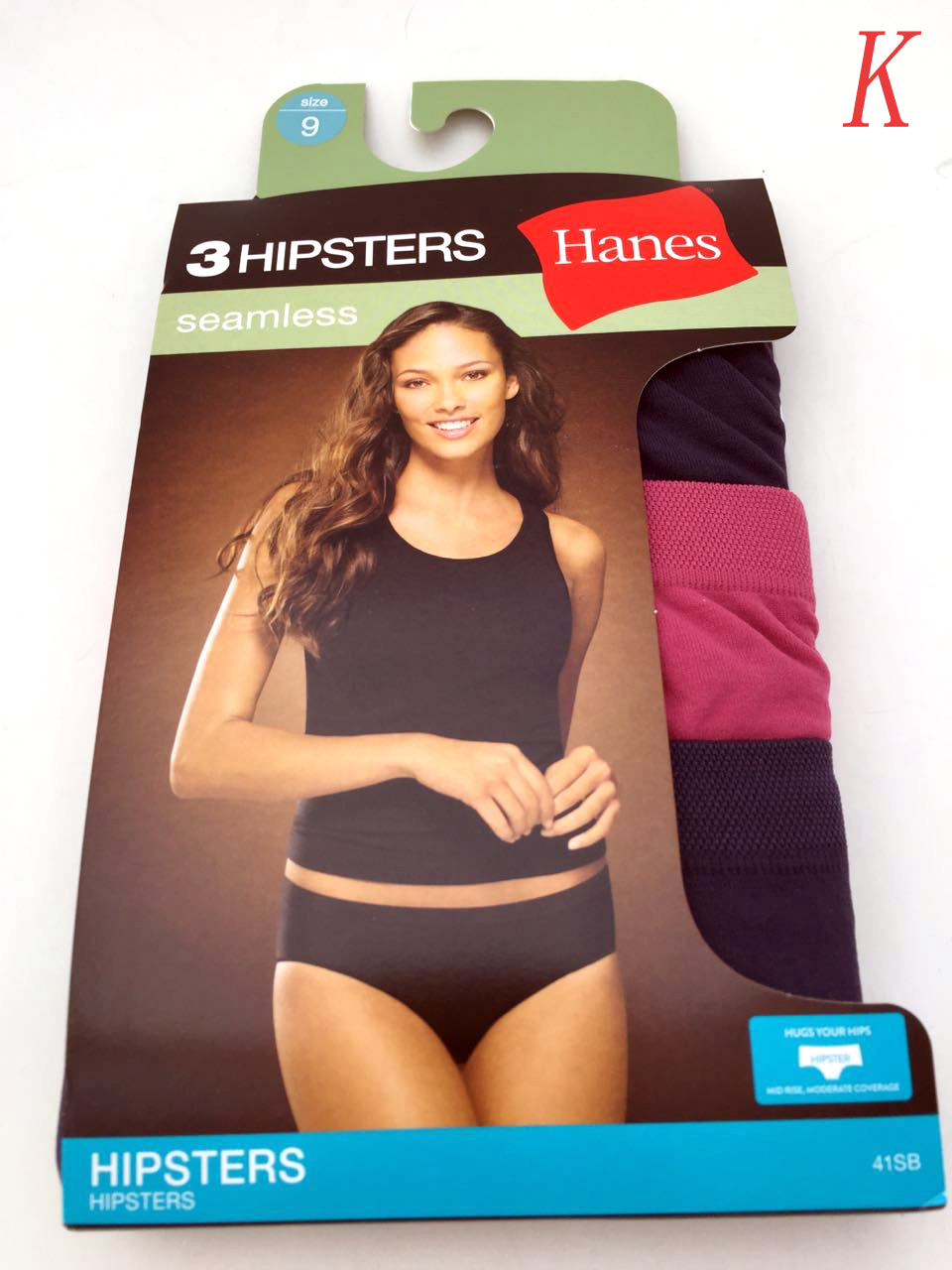 Hanes® Women’s Panties HIPSTERS 3-Pack 41SBAS “seamless” “NO PANTY LINES”