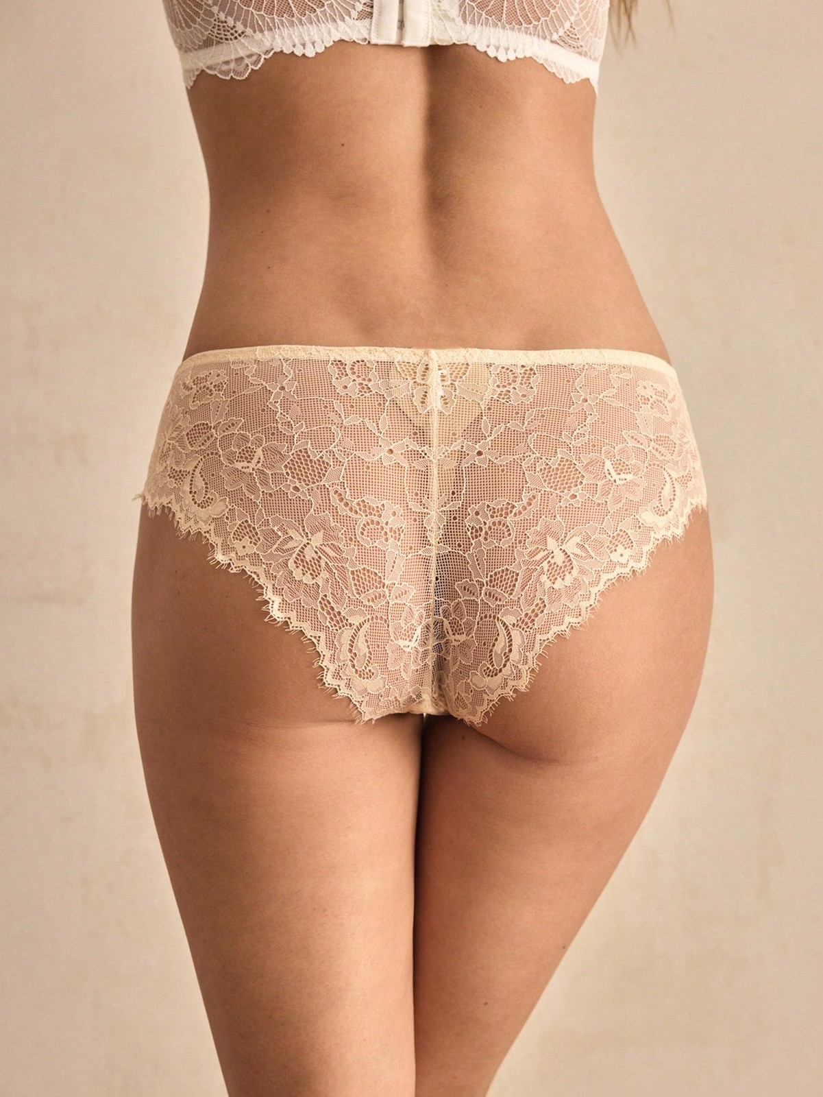 Ladies Floral Lace Patchwork Waist Pants Comfy Everyday Underwear Cheap24