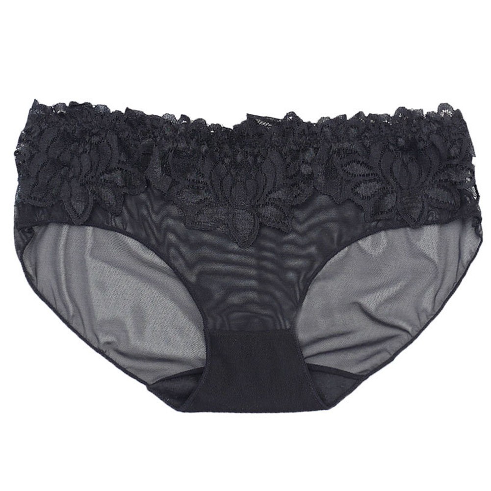 Panties Womens Brief Sheer Shorts Underpant Underwear Undies Comfortable