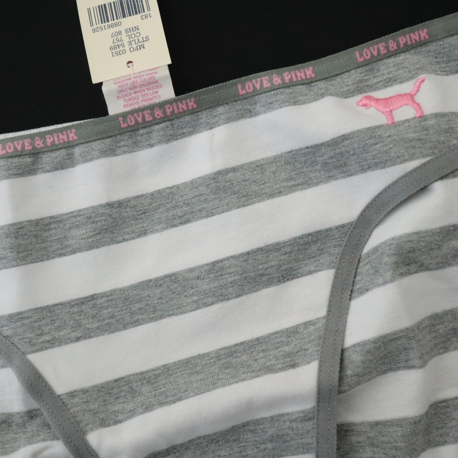 NEW Victoria’s Secret VINTAGE PINK Full Cut Skinny Side Bikini Panty LARGE
