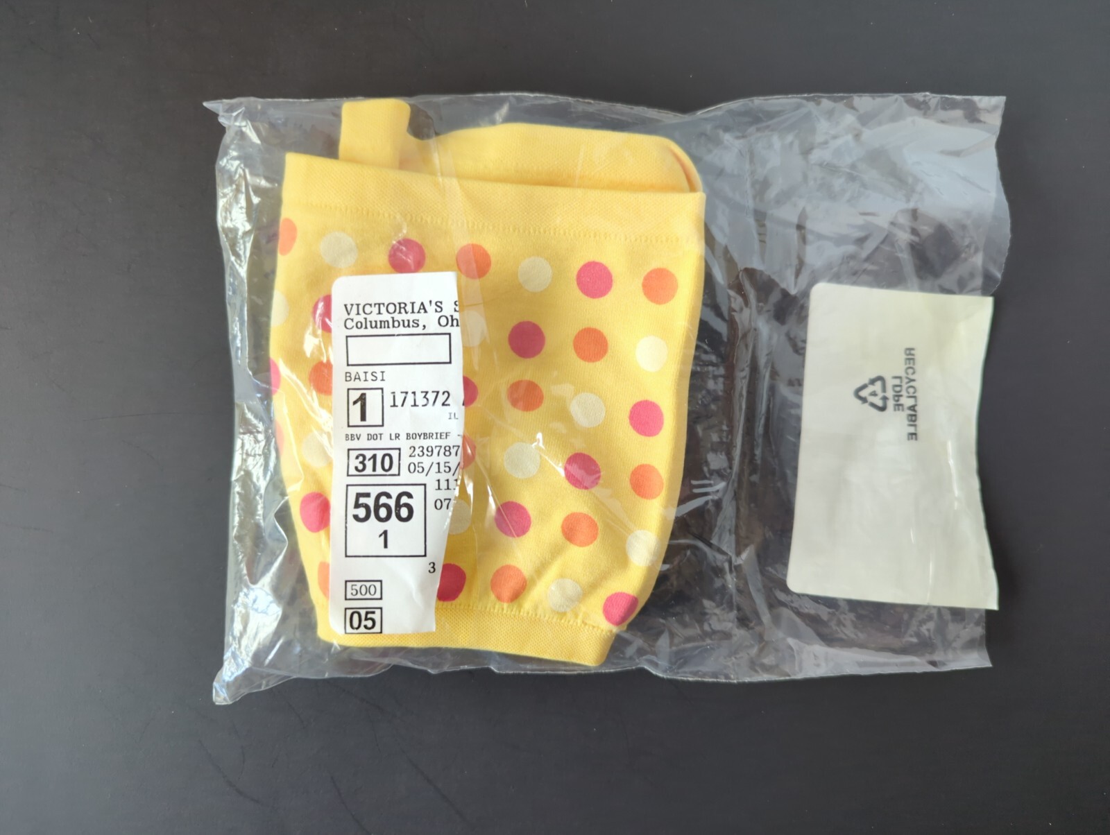 1 NEW Victoria’s Secret VTG 2004 Body By Victoria Boy Brief Panty SMALL