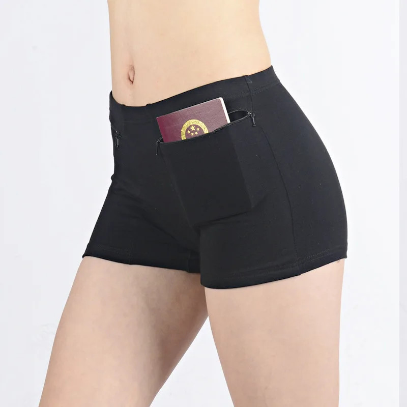 High Waist Panties Plus Size Cotton Boyshort Safety Shorts Underwear Soft