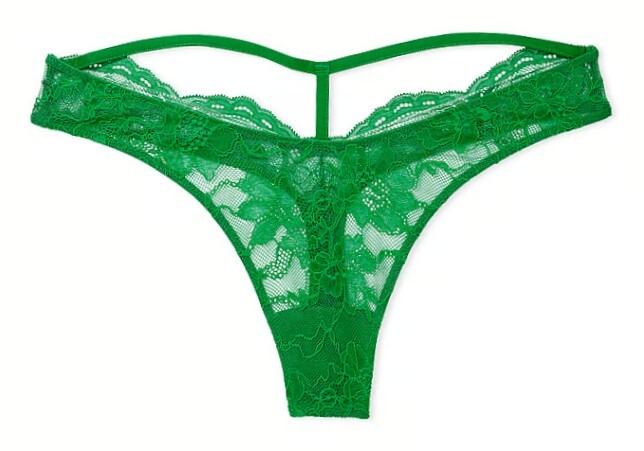 Victoria’s Secret ACCEPT OFFERS Rhinestone Shine Straps Thong XS S M L XL Panty