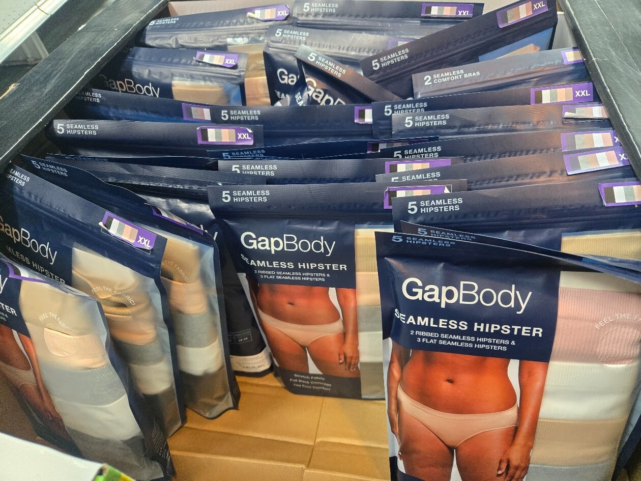 2 Packs GapBody Ladies Seamless Bikini Hipster Underwear XXL 10 pieces Bargain