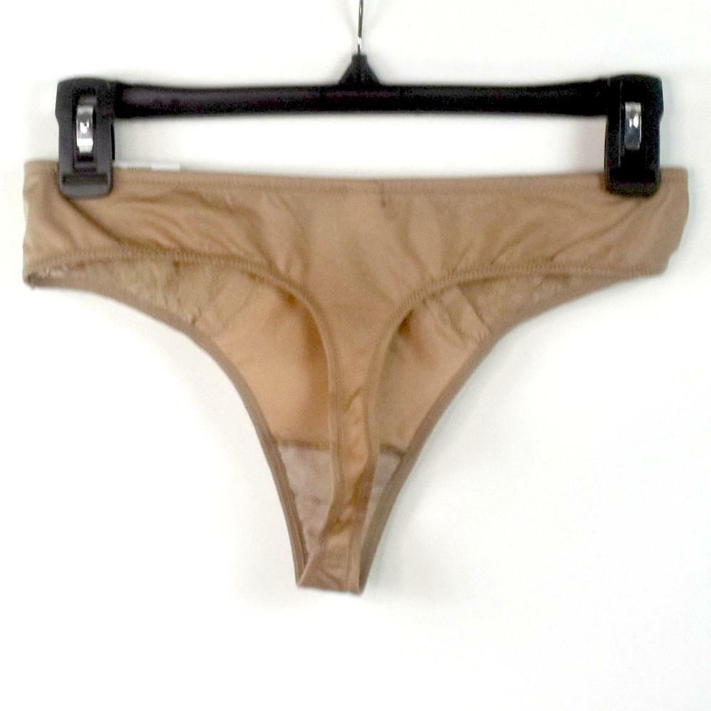 INC International Smooth Lace Trim Thong Panty Choose Size & Color New