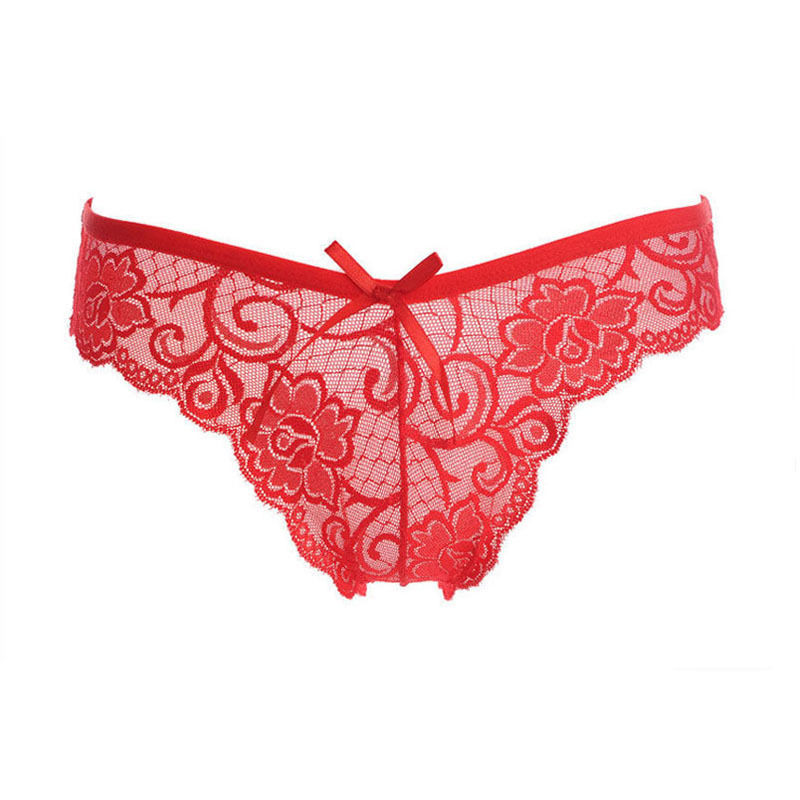 Women’s Sexy Flower Lace Panties Seamless Panty Hollow Briefs Free Size 7 Colors