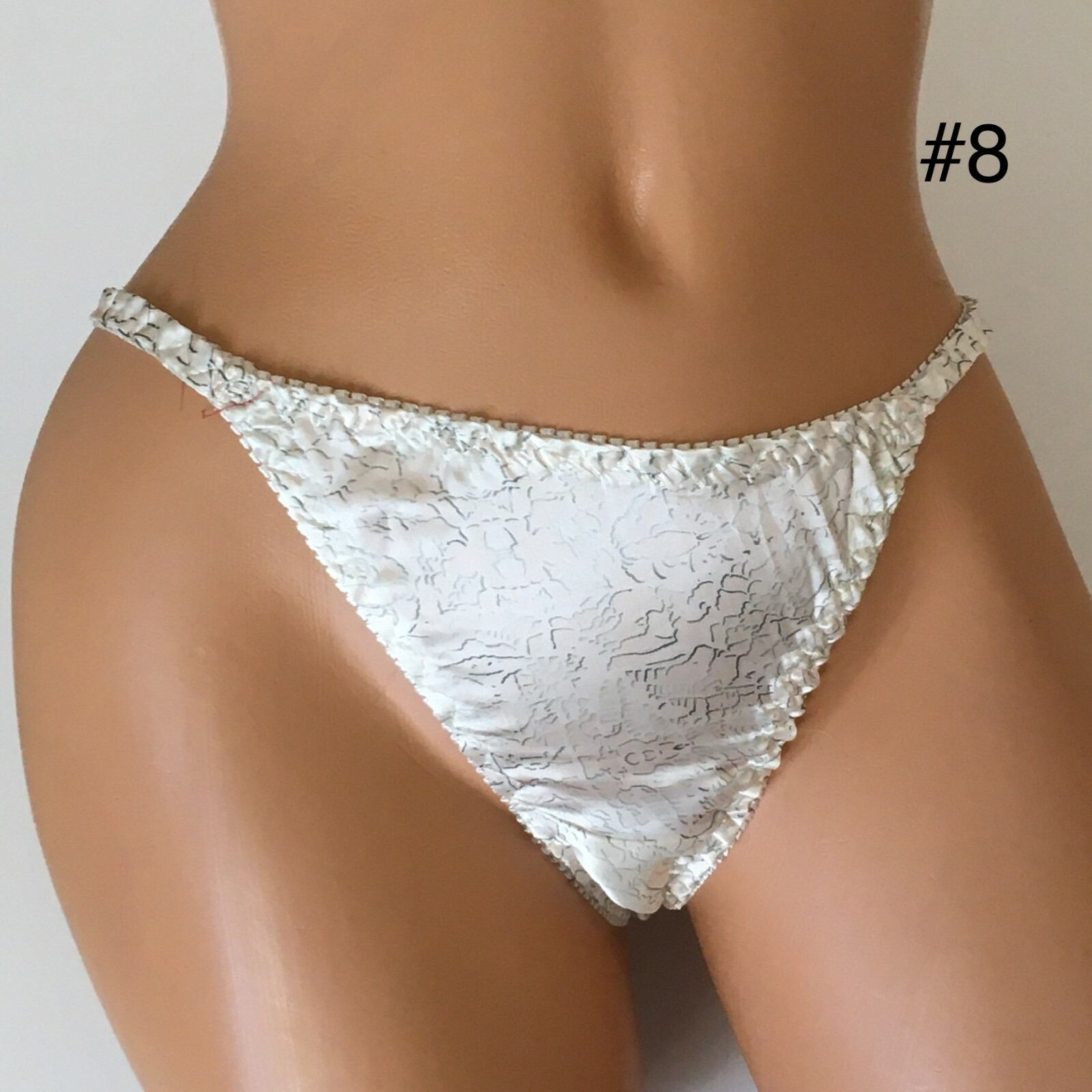100% Real Silk Thong Panties-Sexy Panties-10 Designs-U Choose-Lingerie-Naughty