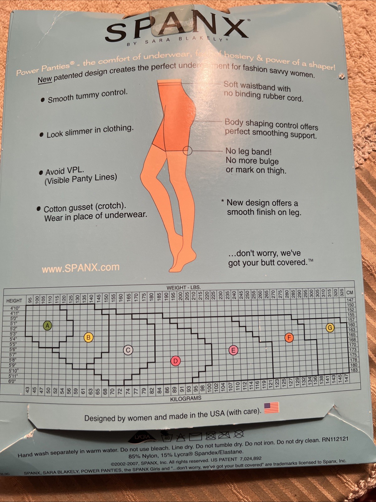 Spanx NEW Higher Power Panties Smoothing Performance Shaper Size E Black New