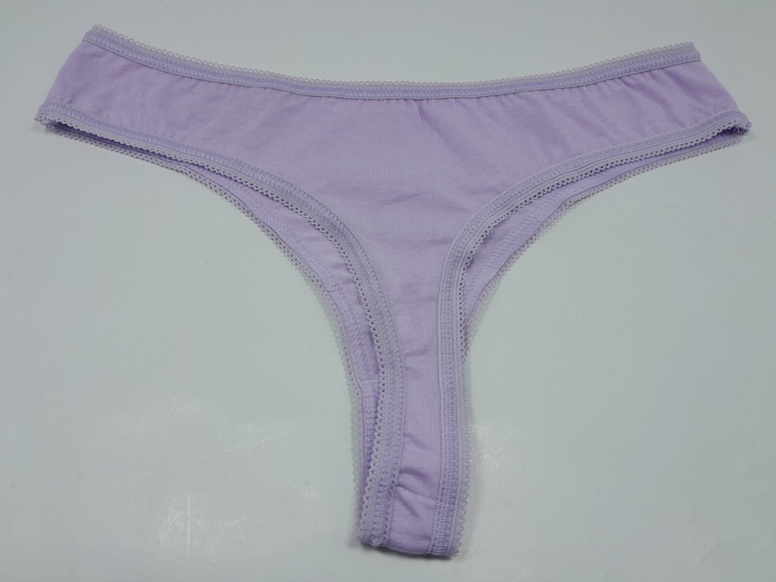 6 pieces thong panty Women / Girl Low Waist Pure single jersey Thong sexy T-Back