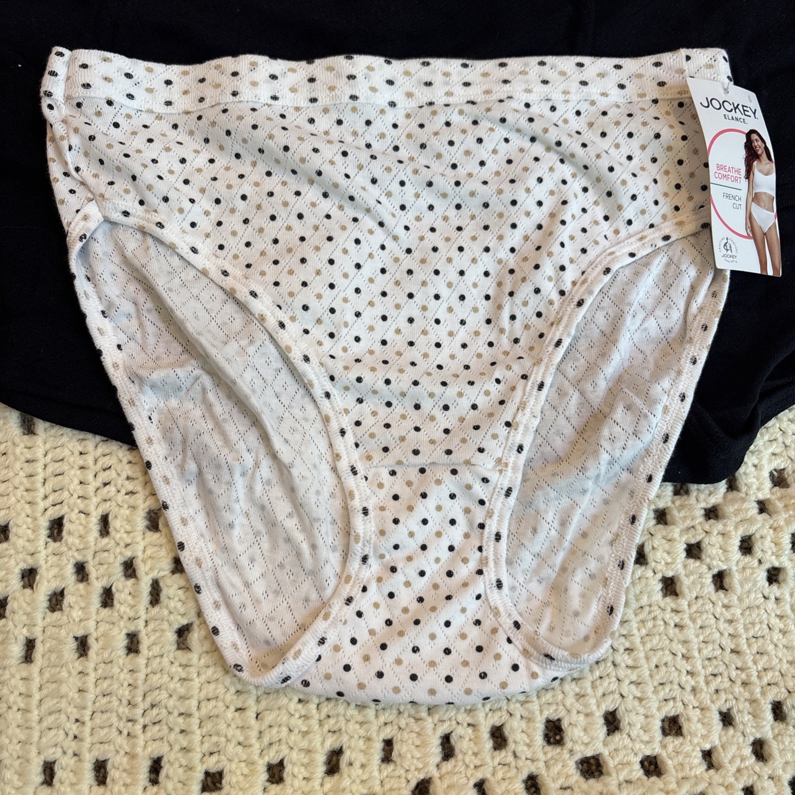 NWT Lot Jockey Elance Breathe Comfort French Cut Size 6- 7 Pairs 100% Cotton ￼